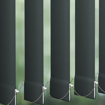 Luxaflex® Translucent Vertical Blinds Black & Grey - 89mm