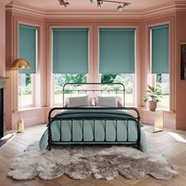 Decora Fabric Box Roller Blind - Plain Blackout Fabrics