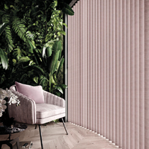 Decora Fabric Box Vertical Blinds