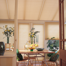 VALE Pleated Conservatory Roof Blinds