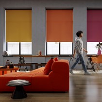 Decora Fabric Box Roller Blind - Plain Translucent Fabrics