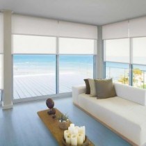 Luxaflex Extra Large Sheer and Semi Transparent Roller Blind Luxaflex Extra Large Sheer and Semi Transparent Roller Blind