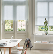 Luxaflex Sheer & Semi Transparent Colour Roller Blinds Luxaflex Sheer & Semi Transparent Colour Roller Blinds