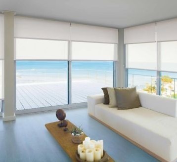 Luxaflex Xtra Large - Deco 1 - Sheer and Semi Tran Luxaflex Xtra Large - Deco 1 - Sheer and Semi Tran