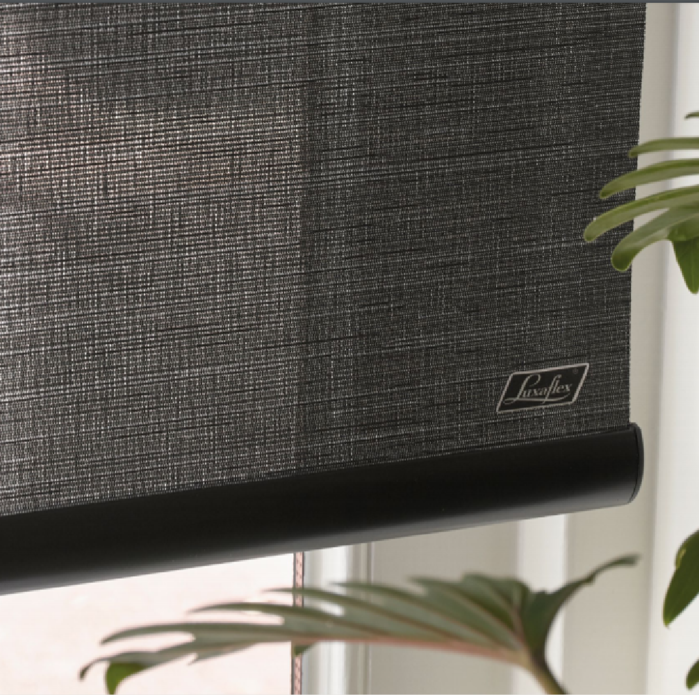 Luxaflex Roller Black Bottom Bar Luxaflex Roller Black Bottom Bar
