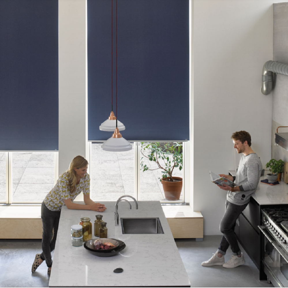 Luxaflex Roller Blue Room Darkening Luxaflex Roller Blue Room Darkening