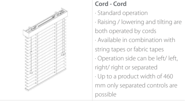 Luxaflex Wood Cord & Cord Control