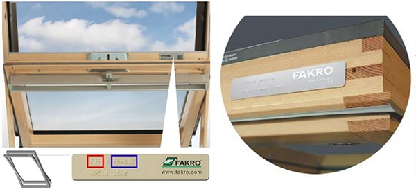 Fakro Window Plate location