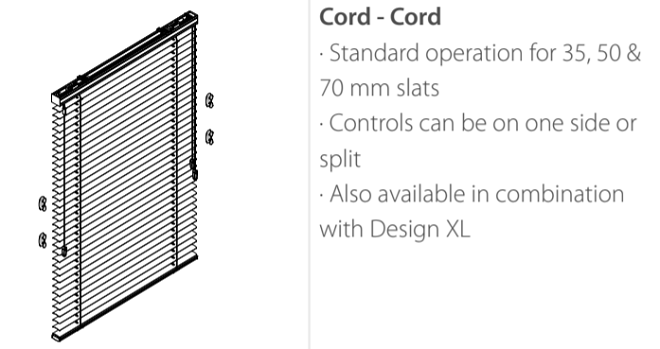 Luxaflex Metal Cord and Cord Control
