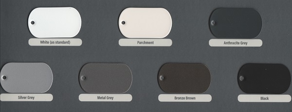 Masterblinds Duette Hardware Colours