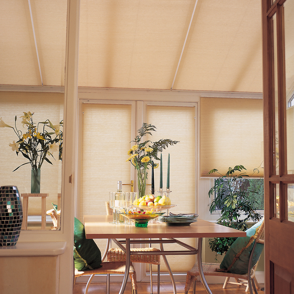 Rectangular Conservatory roof blinds