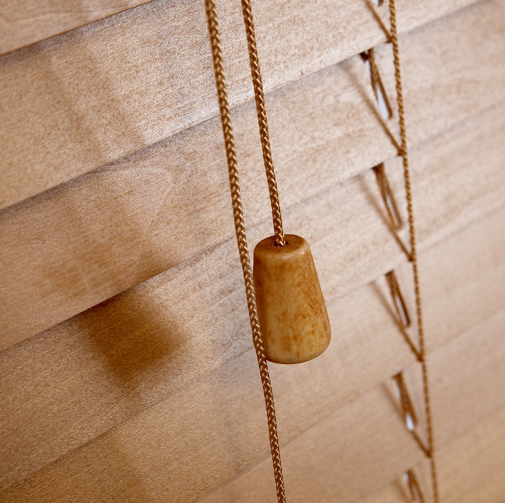 SLX Wood Blind - 35mm Sugar Maple Blind with Strings 3 SLX Wood Blind - 35mm Sugar Maple Blind with Strings 3