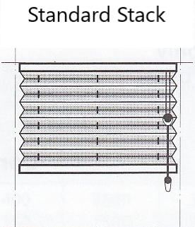 Luxaflex Duette Standard Stack
