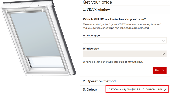 Velux Colour By You Link Page