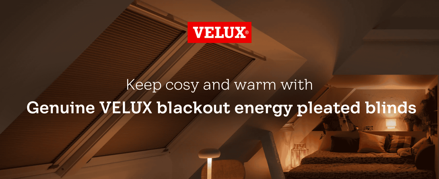 Keep Cosy and Warm with Velux Energy Blinds