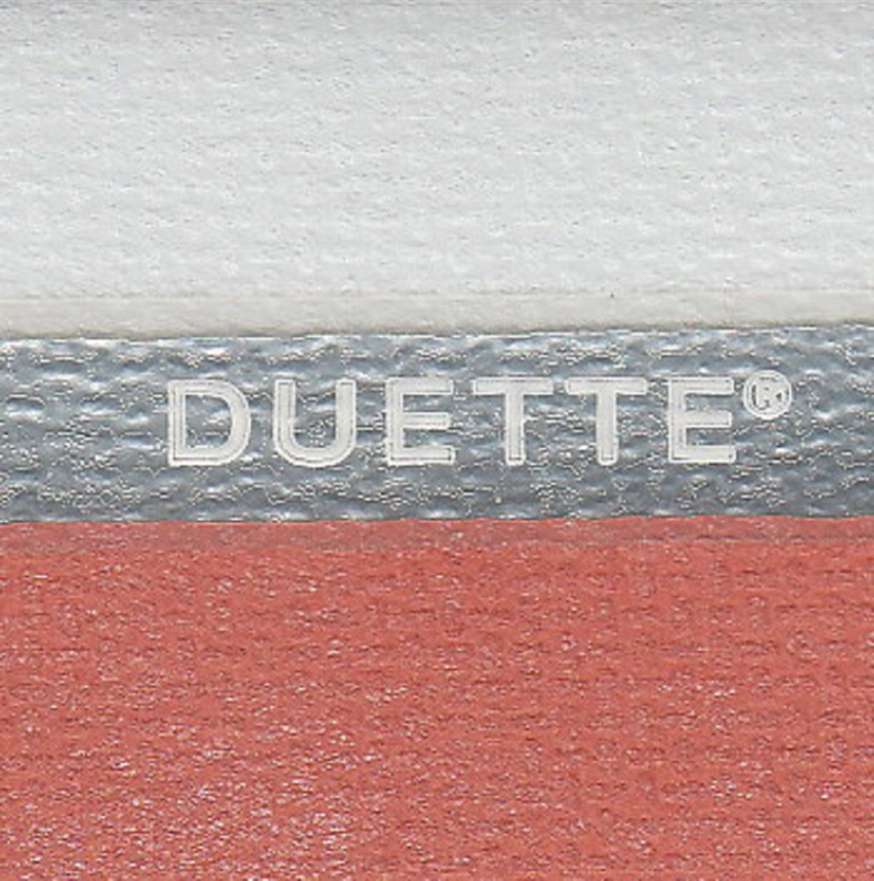 Duette® Motorised Unix Duotone RD Brandy Flame 5717 | 32mm Room Darkening