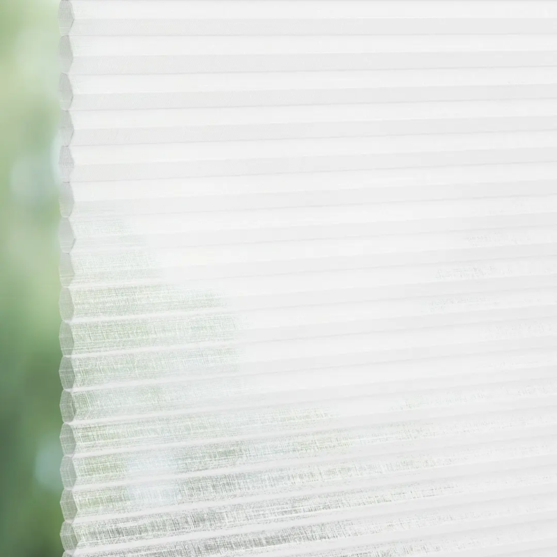 Luxaflex 64mm Transparent Duette Blind | Batiste Sheer Duo Tone 9288 Luxaflex 64mm Transparent Duette Blind | Batiste Sheer Duo Tone 9288