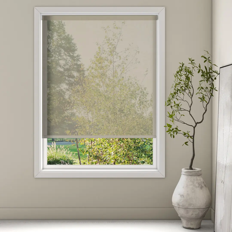 Luxaflex Sheer Natural Roller Blind | 1152 Elegance StainStop