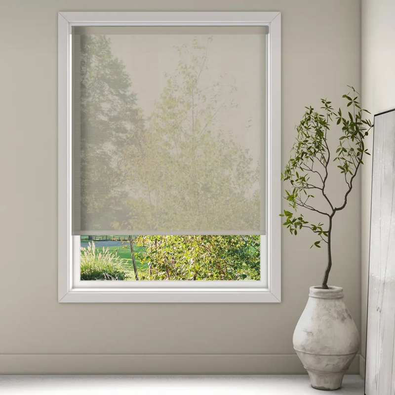 Luxaflex Sheer Natural Roller Blind | 1069 Mesh