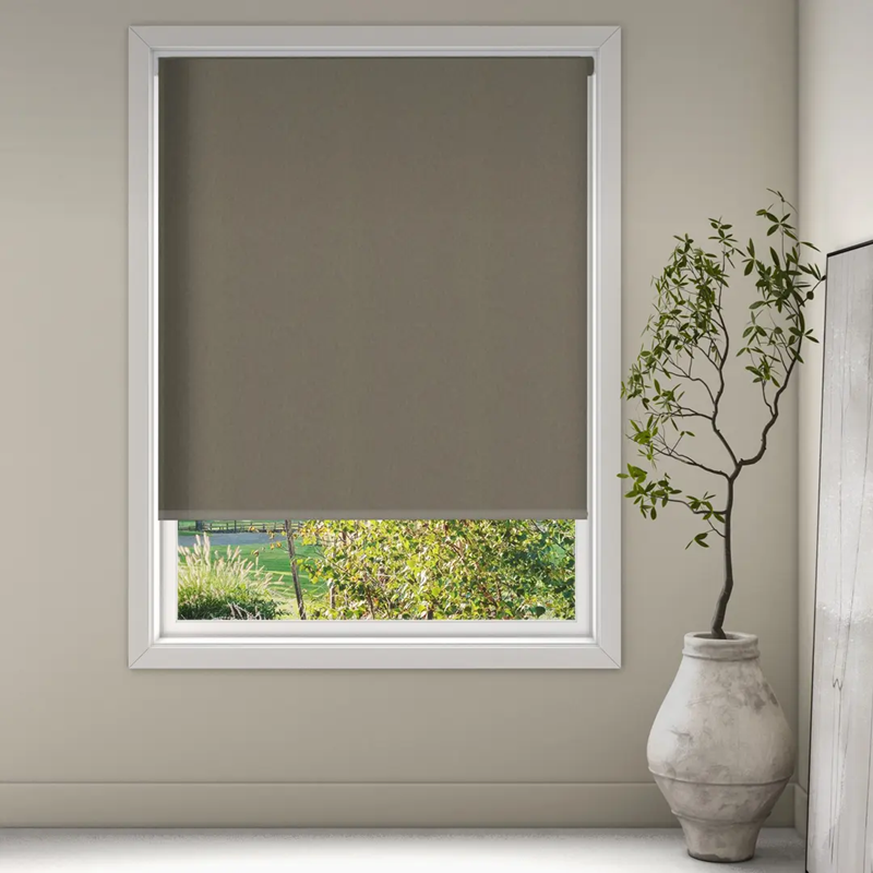 Luxaflex Translucent Natural Roller Blind | 1081 Riff-Acoustic Fabric