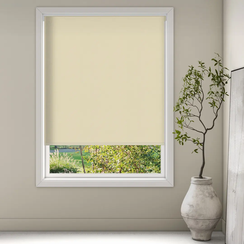 Luxaflex Translucent Natural Roller Blind | 1070 Sedna-Acoustic Fabric