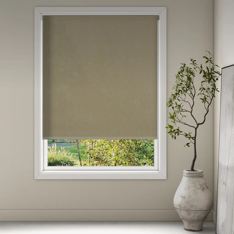 Luxaflex Translucent Natural Roller Blind | 1148 Sycamore StainStop