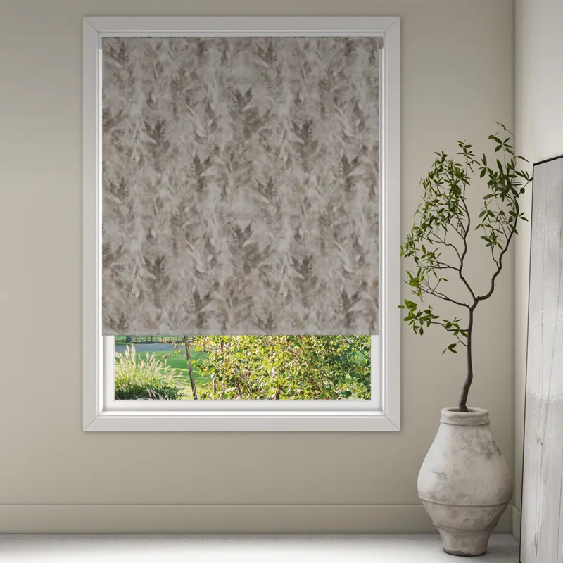 Luxaflex Room Darkening Natural Roller Blind | 1225 Willow Oak