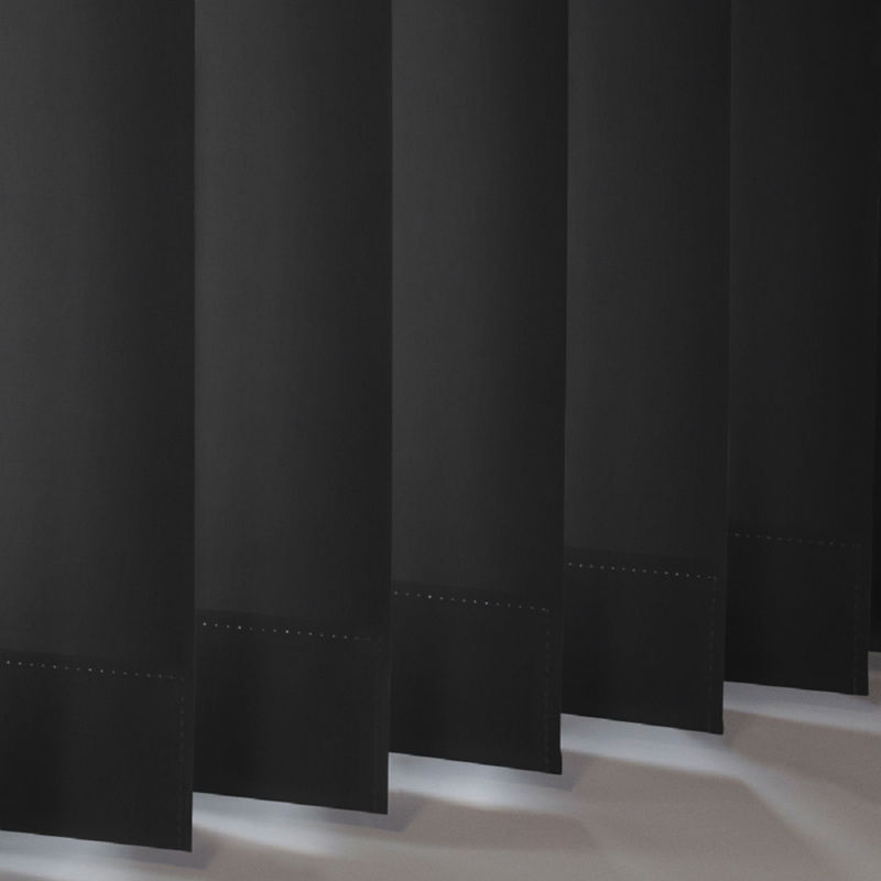 VALE 127mm Vertical Blind | Palette-Black VALE 127mm Vertical Blind | Palette-Black