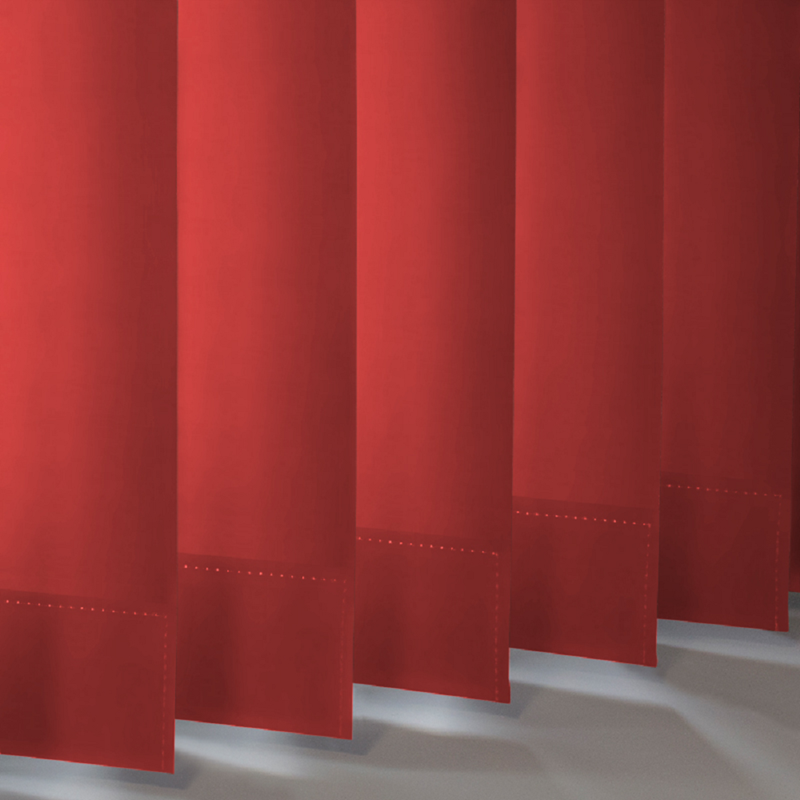 VALE 127mm Vertical Blind | Palette-Scarlet