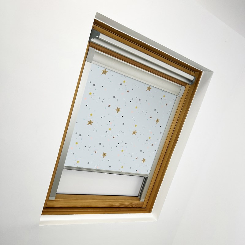 VALE for Fakro Solar Blackout Blind | DIGIBB-CSB-BO Crafty Stars Blue