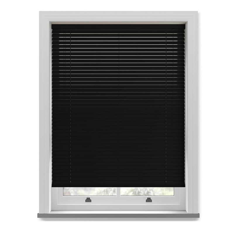 Decora 35mm Metal Venetian Blind | Black Decora 35mm Metal Venetian Blind | Black