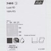 Luxaflex Room Darkening Grey/Black Roller Blind