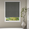 Luxaflex Room Darkening Grey/Black Roller Blind