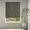 Luxaflex Semi Transparent Grey/Black Roller Blind