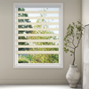Luxaflex Silhouette 75mm Vane White/Off White Blind
