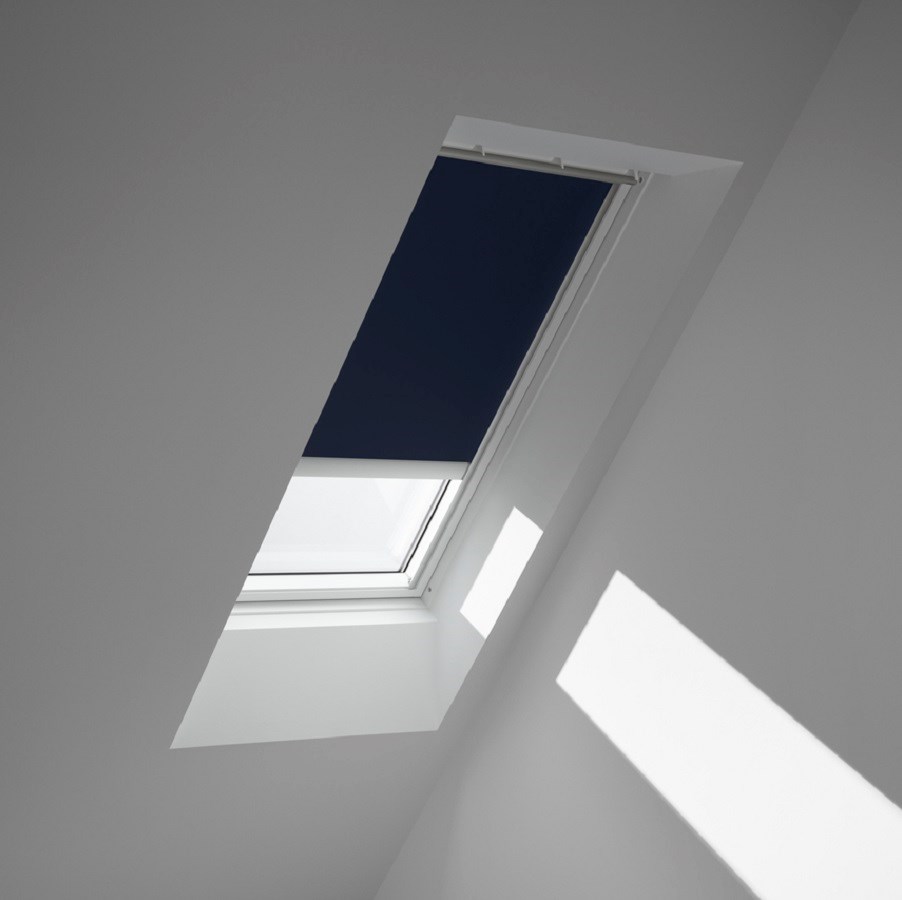 VELUX® Blackout (DML) Electric Window Blind | 1100 - Dark Blue