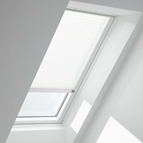 VELUX® Pleated (FML) Electric Blind | 1016 - White