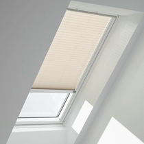 VELUX® Pleated (FML) Electric Blind | 1259 - Classic Sand