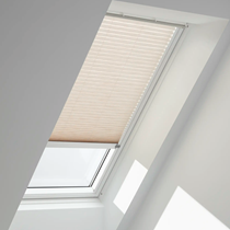 VELUX® Pleated (FML) Electric Blind | 1275 - Natural