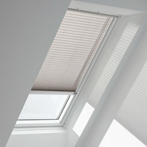 VELUX® Pleated (FML) Electric Blind | 1284 - Grey