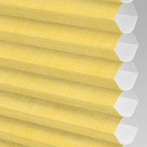 VALE Flat Roof Honeycomb Translucent Blind | Hive Deluxe Lemon