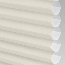 VALE Flat Roof Honeycomb Translucent Blind | PX71002-Hive Plain Cream