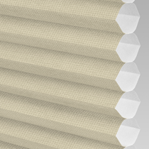 VALE Flat Roof Honeycomb Translucent Blind | Hive Plain Sand FR
