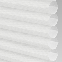 VALE Flat Roof Honeycomb Translucent Blind | Hive Plain White FR