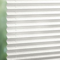 Luxaflex 20mm Semi-Transparent Plisse Blind | 1961 Sycamore StainStop