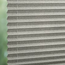 Luxaflex 20mm Semi-Transparent Plisse Blind | 1962 Sycamore StainStop