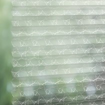 Luxaflex 20mm Transparent Plisse Blind | 1981 Merletto StainStop