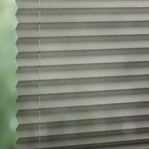 Luxaflex 20mm Transparent Plisse Blind | 6143 Luna Sheer StainStop