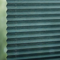Luxaflex 20mm Transparent Plisse Blind | 6156 Olivite Sheer StainStop
