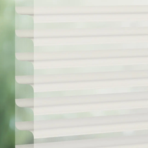 Luxaflex Silhouette 75mm Vane Dim-Out Blind | Ombre-Chalk White 6376